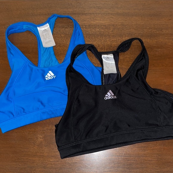 adidas Intimates & Sleepwear Two Adidas Sports Bras Large Poshmark